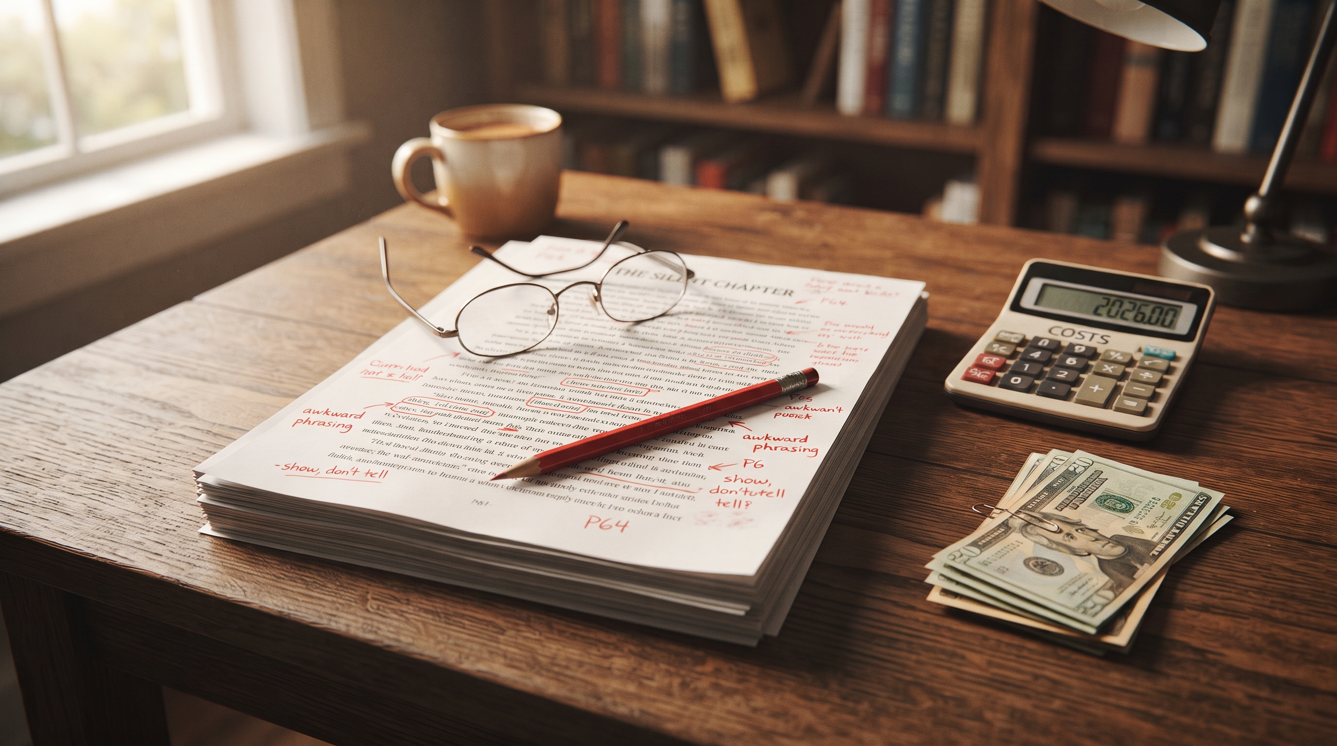 How Much Does Book Editing Cost? Real 2026 Rates for Indie Authors