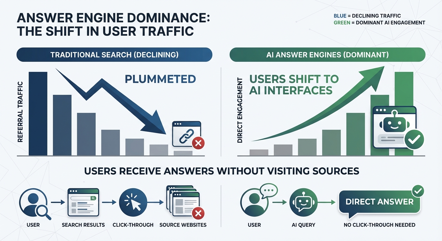 Infographic: SEO vs. GEO Evolution