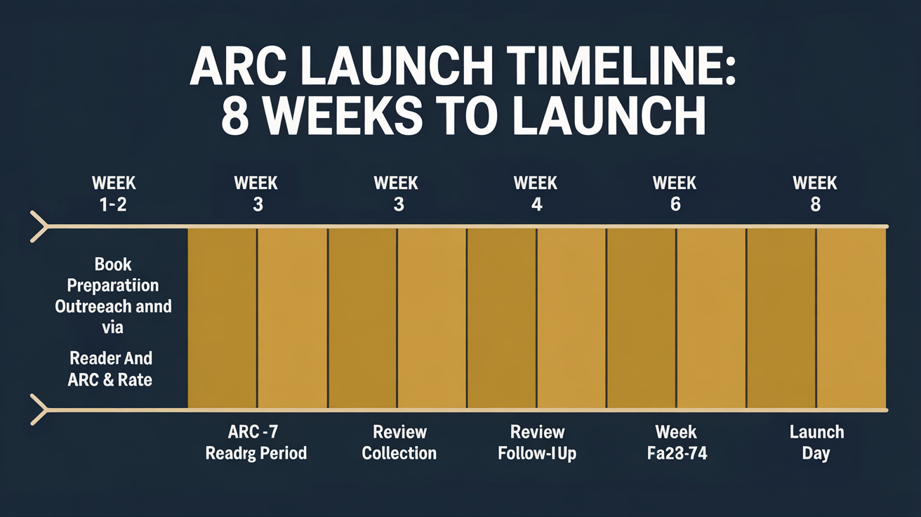 ARC Launch Timeline infographic